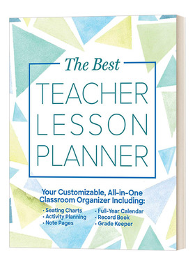 The Best Teacher Lesson Planner 最好的教师课程规划本 教师用书进口原版英文书籍