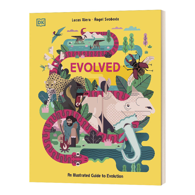 Evolved 图解物种进化 精装进口原版英文书籍