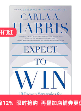 英文原版 Expect to Win 期待胜利 我在摩根士丹利做高管 卡拉?哈里斯的职场箴言 Carla Harris 英文版 进口英语原版书籍