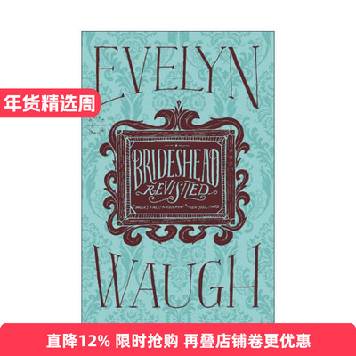 英文原版 Brideshead Revisited 旧地重游 故园风雨后 伊夫林·沃 英文版 进口英语原版书籍