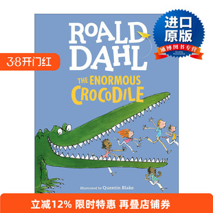 英文原版 The Enormous Crocodile 巨大的鳄鱼 罗尔德达尔 精装 英文版 进口原版英文书籍