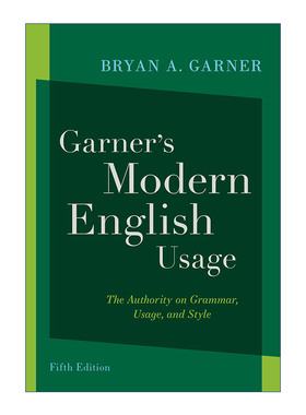 英文原版 Garner's Modern English Usage  牛津加纳的现代英语用法 第五版 精装 英文版 进口英语原版书籍