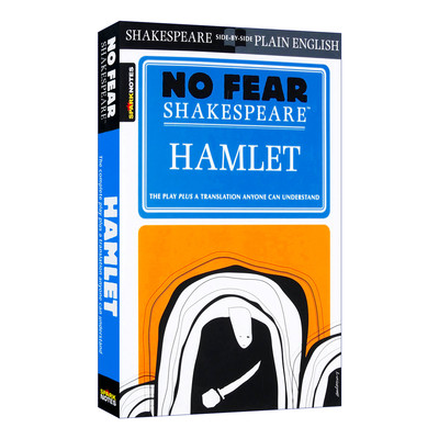 英文原版 Sparknotes Hamlet No Fear Shakespeare 别怕莎士比亚 哈姆雷特 英文版 进口英语原版书籍