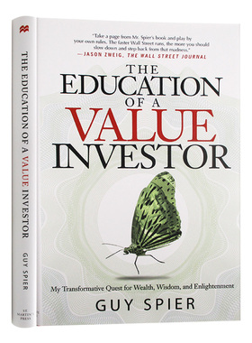 与巴菲特共进午餐时 我顿悟到的5个真理 The Education of a Value Investor 价值投资者的教育 英文版进口原版英语书籍 英文原版