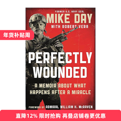 英文原版 Perfectly Wounded 关于奇迹发生后的回忆录 精装 英文版 进口英语原版书籍