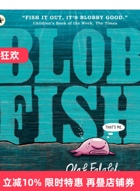 Blobfish 水滴鱼 儿童动物绘本进口原版英文书籍
