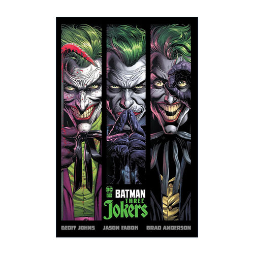 Batman: Three Jokers 蝙蝠侠 三个小丑 DC漫画 Geoff Johns进口原版英文书籍