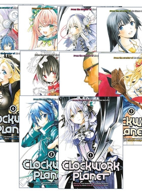 英文原版 Clockwork Planet 时钟机关之星系列1-10册 同名动漫漫画 榎宫祐 暇奈椿 英文版 进口英语原版书籍