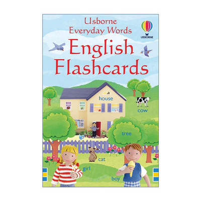 Everyday Words English Flashcards 尤斯伯恩 英语日常用语词卡进口原版英文书籍