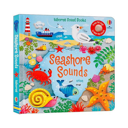 Seashore Sounds 海边的声音进口原版英文书籍