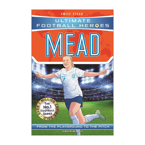英文原版 Beth Mead 超级足球明星人物传记 女足球员贝丝·米德 Ultimate Football Heroes 英文版 进口英语原版书籍