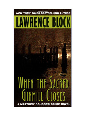 英文原版 When the Sacred Ginmill Closes 酒店关门之后 私家侦探马修系列 劳伦斯布洛克 英文版 进口英语原版书籍