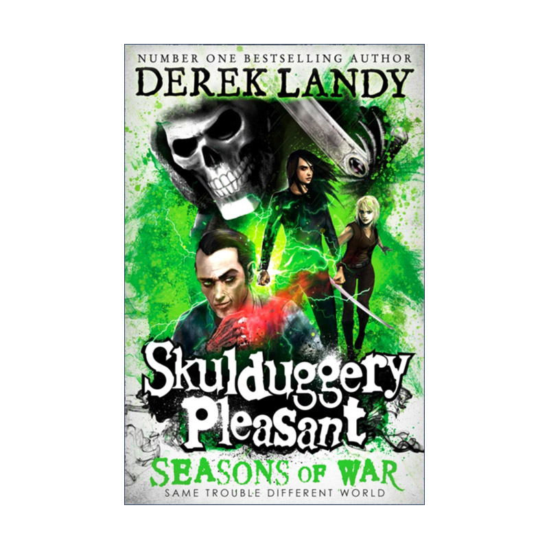 英文原版 Seasons of War 怪侠S.P先生13 战争之季 德雷克·兰迪 骷髅侦探 英文版 进口英语原版书籍