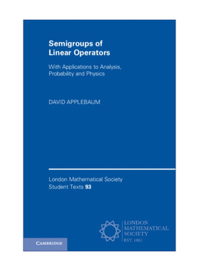 Semigroups of Linear Operators 线性算子半群 伦敦数学会学生文本系列进口原版英文书籍