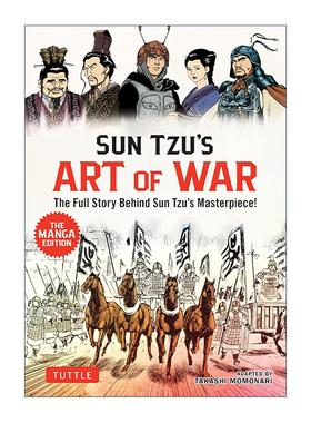 英文原版 Sun Tzu's Art of War 孙子兵法 漫画版 孙子杰作背后的完整故事 英文版 进口英语原版书籍