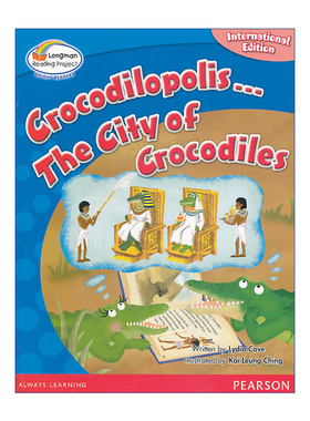 英文原版 Bright Readers L5 Croco...City of Crocodiles 小学英语分级阅读绘本5级 鳄鱼之城 英文版 进口英语原版书籍