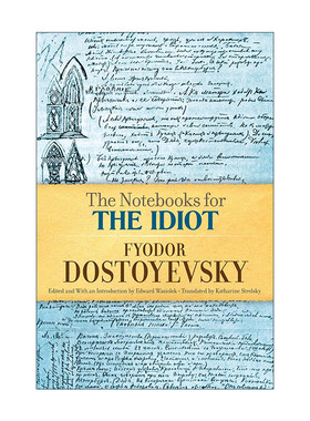 英文原版 The Notebooks for The Idiot 白痴笔记 文学批评 Fyodor Dostoyevsky陀思妥耶夫斯基英文版 进口英语原版书籍