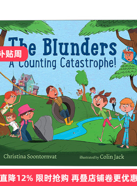 英文原版 The Blunders A Counting Catastrophe 错误 一场数数的灾难! 纽伯瑞奖得主Christina Soontornvat 英文版 进口英语书籍