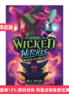 英文原版 The School for Wicked Witches #2 魔法坏女巫的学校2 奇幻小说 英文版 进口英语原版书籍