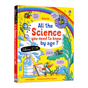 英文原版 All the Science You Need to Know Before Age 7 七岁前你需要知道的科学知识 精装 英文版 进口英语原版书籍