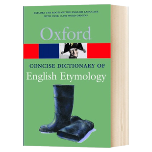 牛津简明英语词源词典 The Concise Oxford Dictionary of English Etymology 英文原版 英文版字典工具书 进口原版书籍