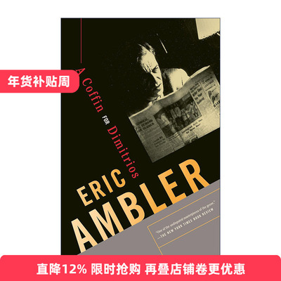 英文原版 A Coffin for Dimitrios 双面恶魔 犯罪推理小说 现代悬疑小说之父Eric Ambler 英文版 进口英语原版书籍