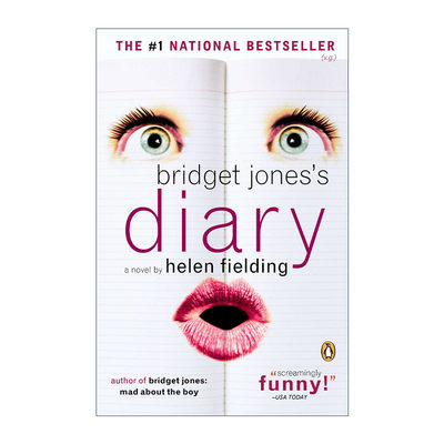 Bridget Jones's Diary 单身日记 同名电影原著 Helen Fielding进口原版英文书籍