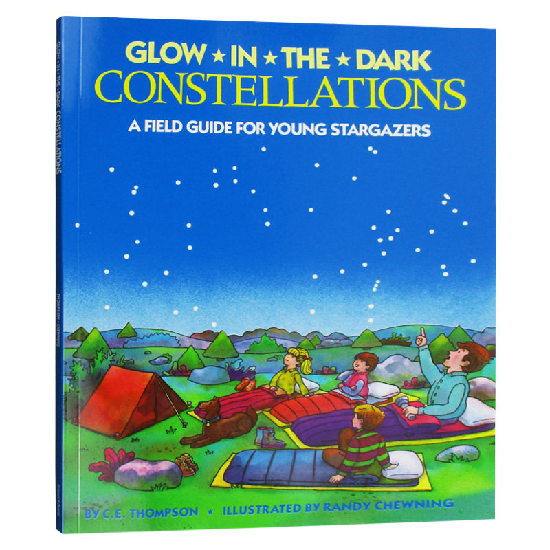 Glow-in-the-Dark Constellations在黑暗中发光的星座-天文学启蒙绘本进口原版英文书籍