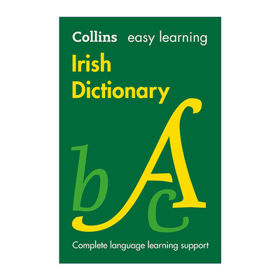英文原版 Collins Easy Learning Irish Dictionary 柯林斯轻松学爱尔兰语词典 第二版 英文版 进口英语原版书籍