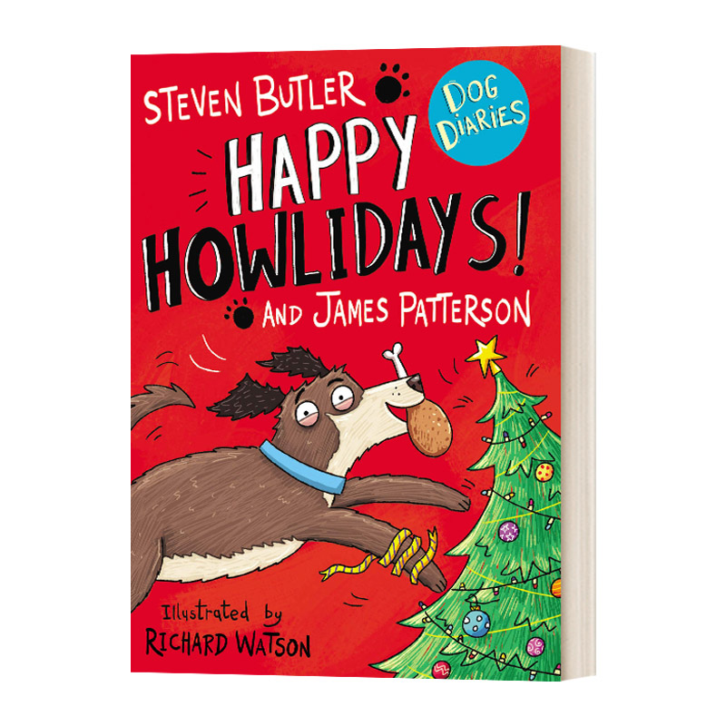 Dog Diaries 2: Happy Howlidays!  狗狗日记2 儿童动物小说进口原版英文书籍