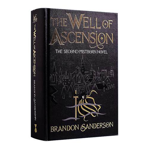 英文原版 The Well of Ascension 迷雾之子第一纪元三部曲2 升华之井 奇幻历史小说 精装收藏版 Brandon Sanderson 布兰登·山德森