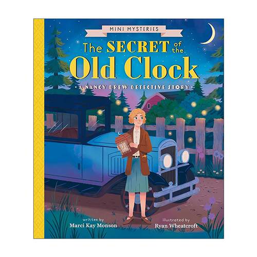 英文原版 Secret Of The Old Clock 古钟的秘密 神探南茜侦探绘本 迷你谜案系列 英文版 进口英语原版书籍