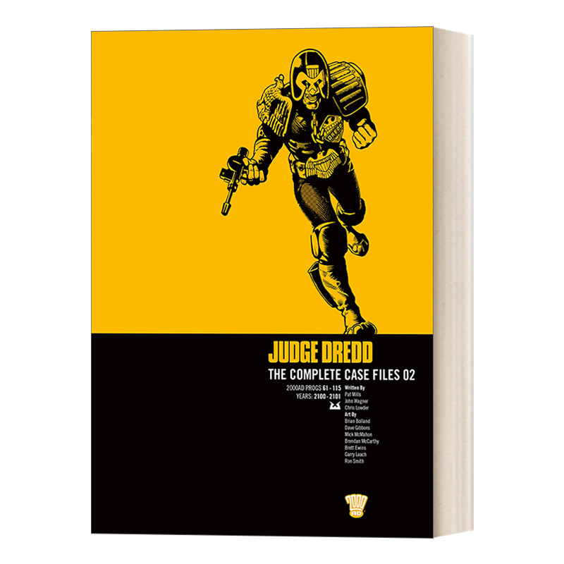 英文原版 Judge Dredd Case Files 02 特警判官 漫画合集#2 英文版 进口英语原版书籍