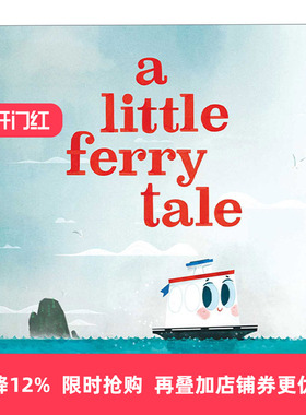 A Little Ferry Tale 小渡轮的故事 精装绘本进口原版英文书籍