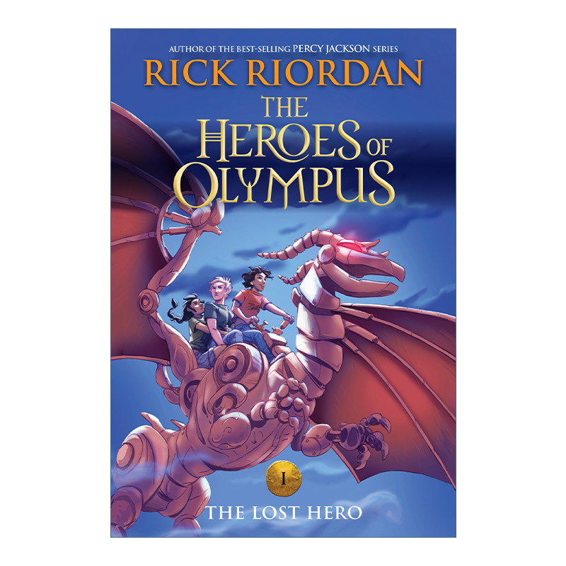 英文原版 The Heroes of Olympus 01 The Lost Hero 波西杰克逊第二季 奥林匹斯英雄系列1 失落的英雄 新封面版 Rick Riordan