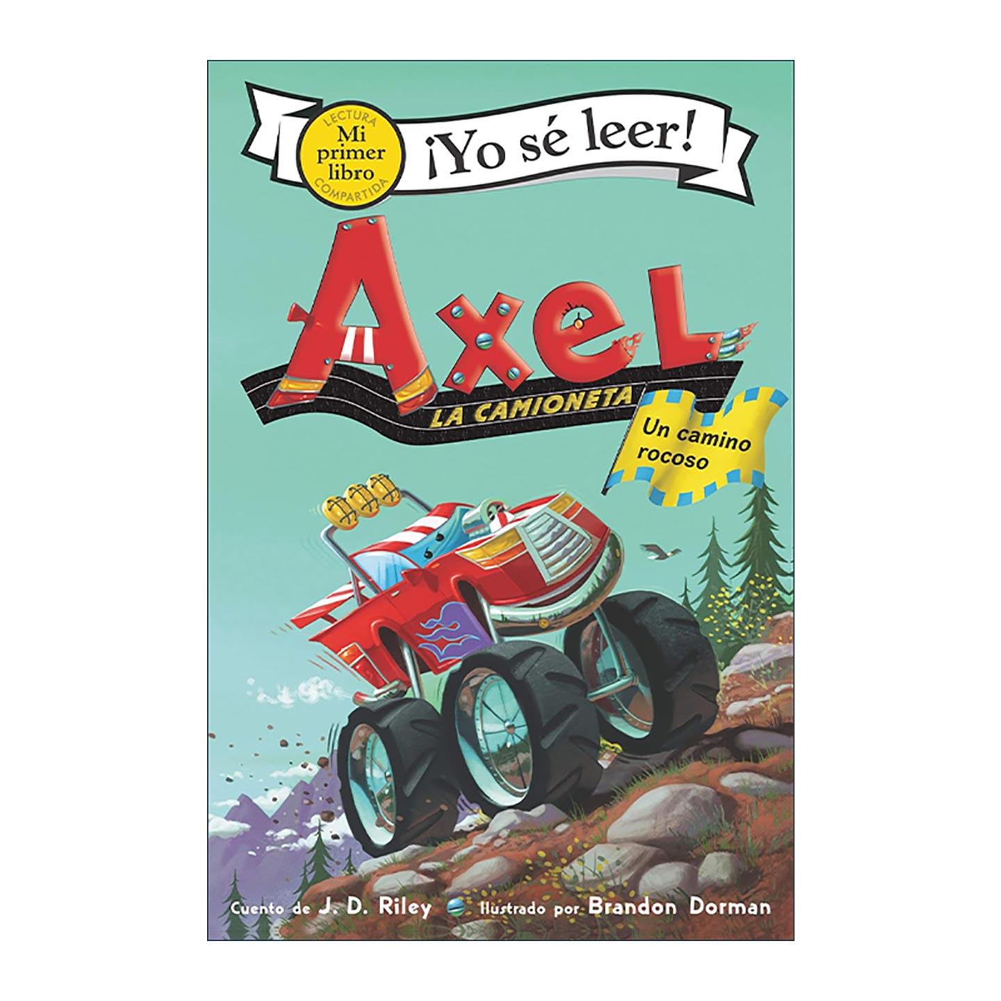 原版 Axel la camioneta Un camino rocoso 小卡车在曲折道路 西班牙语版 My First I Can Read分级阅读 进口原版书籍