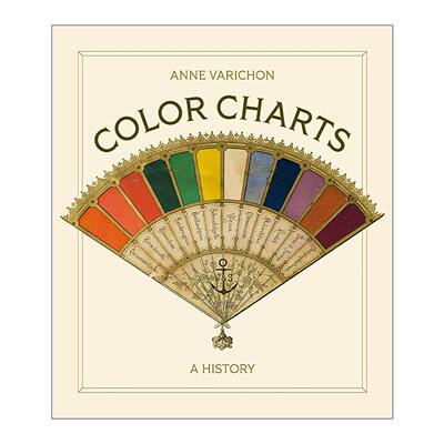 英文原版 Color Charts 比色图表 色卡 全彩插图历史 普林斯顿大学出版社 Anne Varichon 精装 英文版 进口英语原版书籍