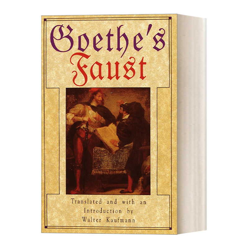 Goethe's Faust 歌德的浮士德 经典德国诗选 豆瓣高分推荐进口原版英文书籍