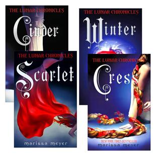 青少年科幻奇幻小说 书籍 Lunar 进口英语原版 英文版 玛丽莎·梅尔 4册 月族系列1 Chronicles The 英文原版