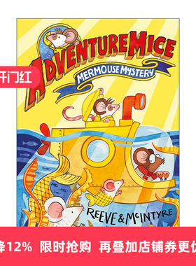 英文原版 Adventuremice Mermouse Mystery 冒险老鼠佩德罗2 儿童插画故事书 英文版 进口英语原版书籍