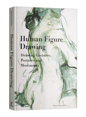 英文原版 Human Figure Drawing 人体绘画 手势 姿态和动作 精装 英文版 进口英语书籍