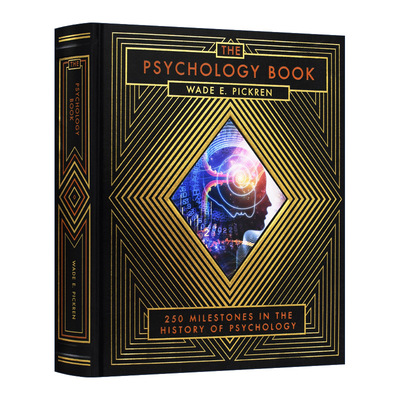英文原版 Psychology Book 心理学之书 巴诺经典 皮革精装收藏版 进口原版英文书籍