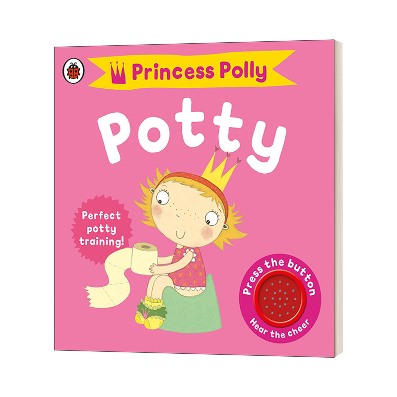 英文原版 Princess Polly's Potty A Ladybird potty training book 波莉公主的便盆 英文版 进口英语原版书籍