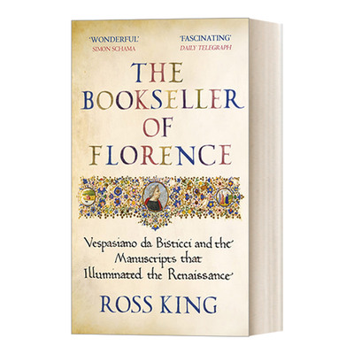 The Bookseller of Florence 佛罗伦萨的书商：点亮文艺复兴的手稿的故事 平装进口原版英文书籍