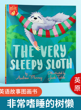Very Sleepy Sloth 睡觉的树懒 Let's Read Together系列2进口原版英文书籍