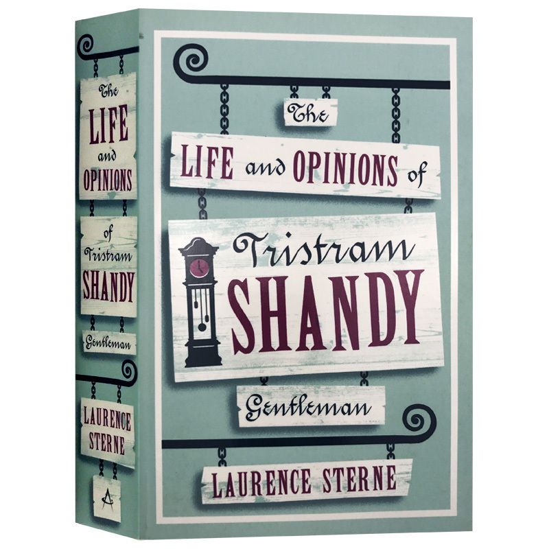 项狄传 The Life and Opinions of Tristram Shandy Gentleman 英文原版小说 绅士特里斯舛项狄的生平与见解 劳伦斯斯特恩代表作