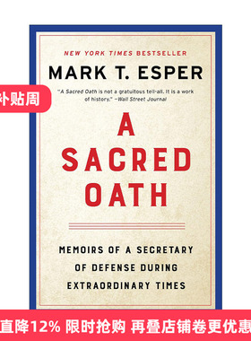 英文原版 A Sacred Oath 神圣誓言 前美国国防部长Mark Esper 英文版 进口英语原版书籍