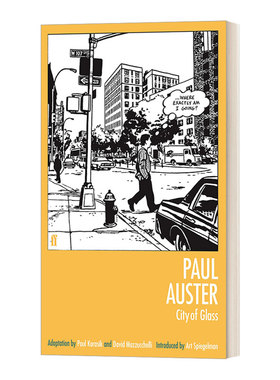 City of Glass 玻璃城 漫画版 保罗·奥斯特后现代城市书写 本世纪最重要的100个漫画之一进口原版英文书籍