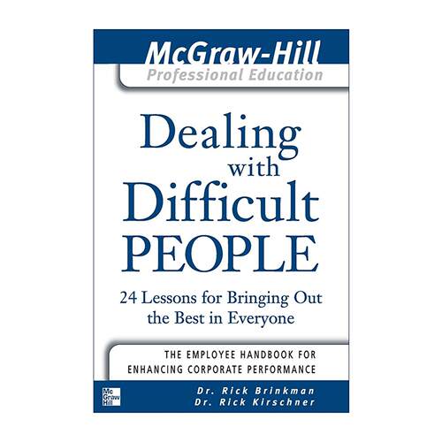 英文原版 Dealing with Difficult People 应对难相处的人 激发他人潜能的 24 堂课 英文版 进口英语原版书籍