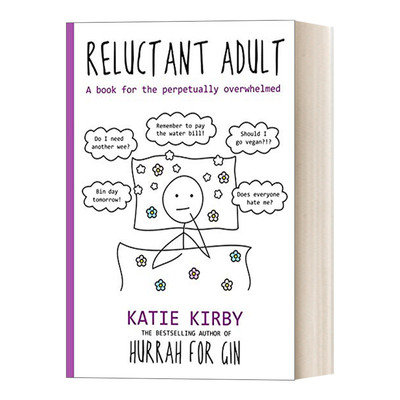 Hurrah for Gin: Reluctant Adult 干杯 不情愿的成年人 我们都是不完美父母进口原版英文书籍